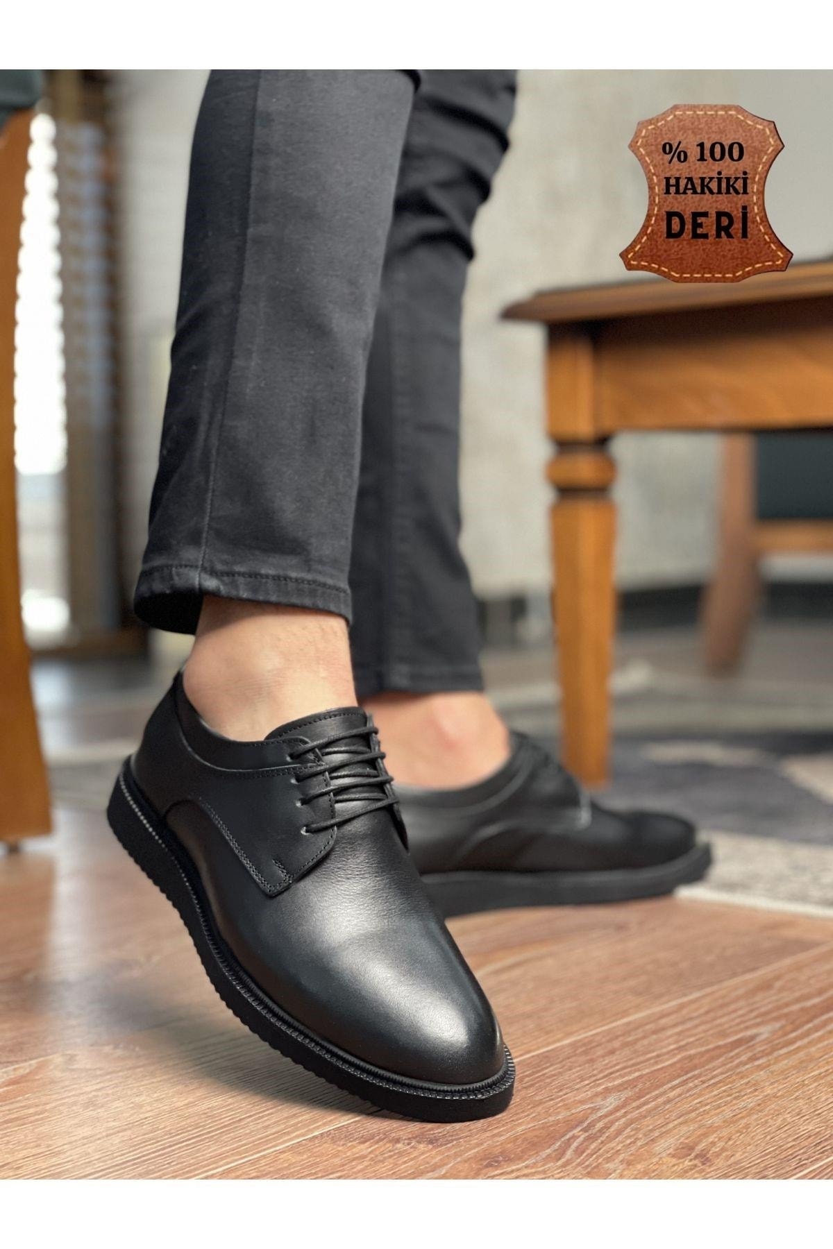 Marcel Garantili Erkek Günlük Klasik Hakiki Deri Casual Ayakkabı